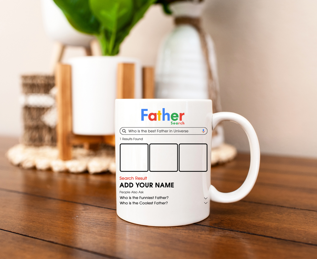 Father's Day Google Picture Mug