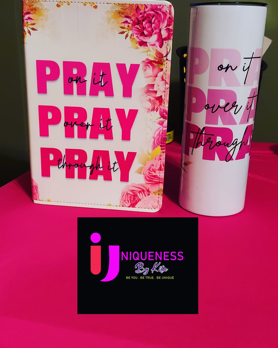 Pray Journal and Tumbler Set