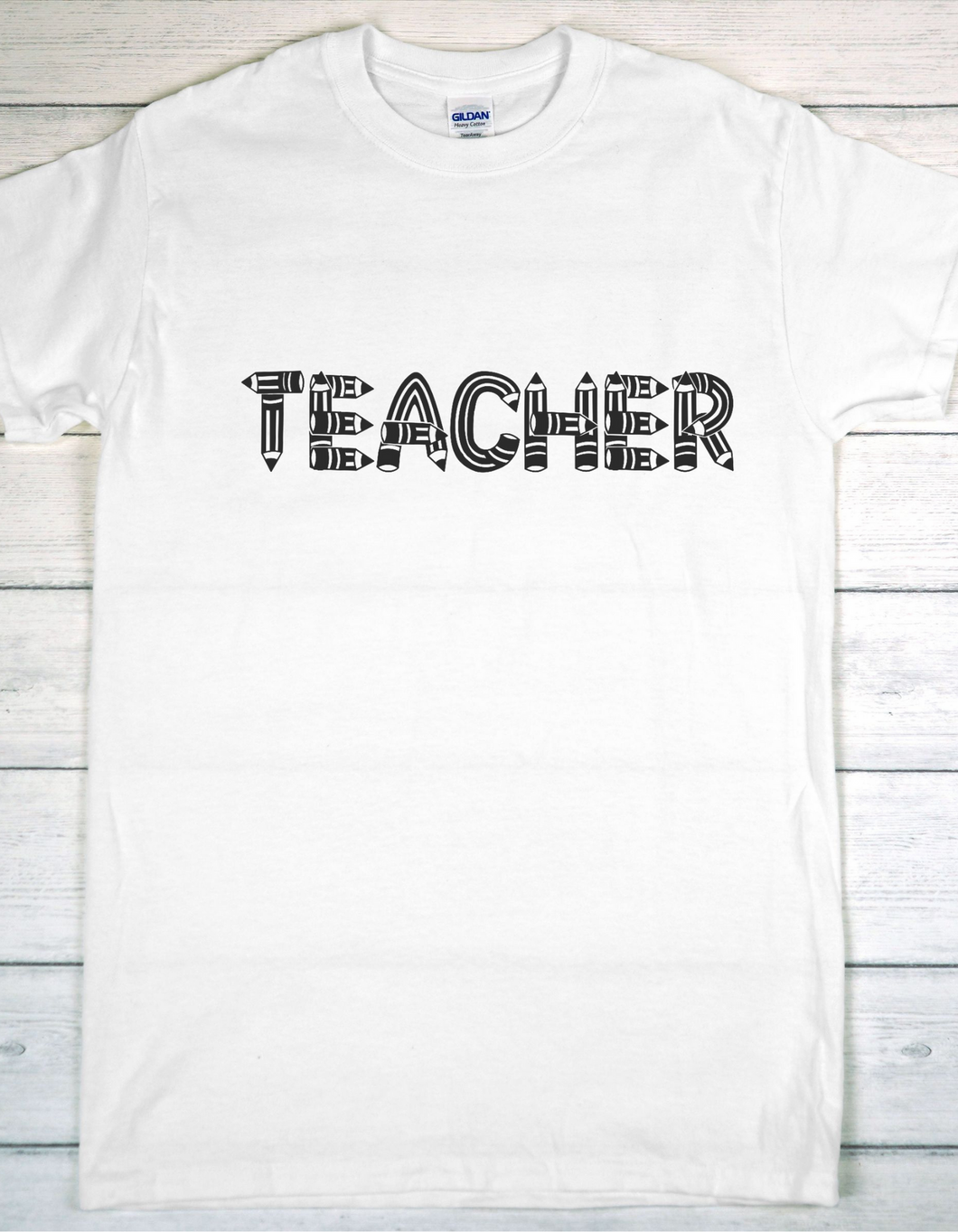 Teacher Pencil Tee